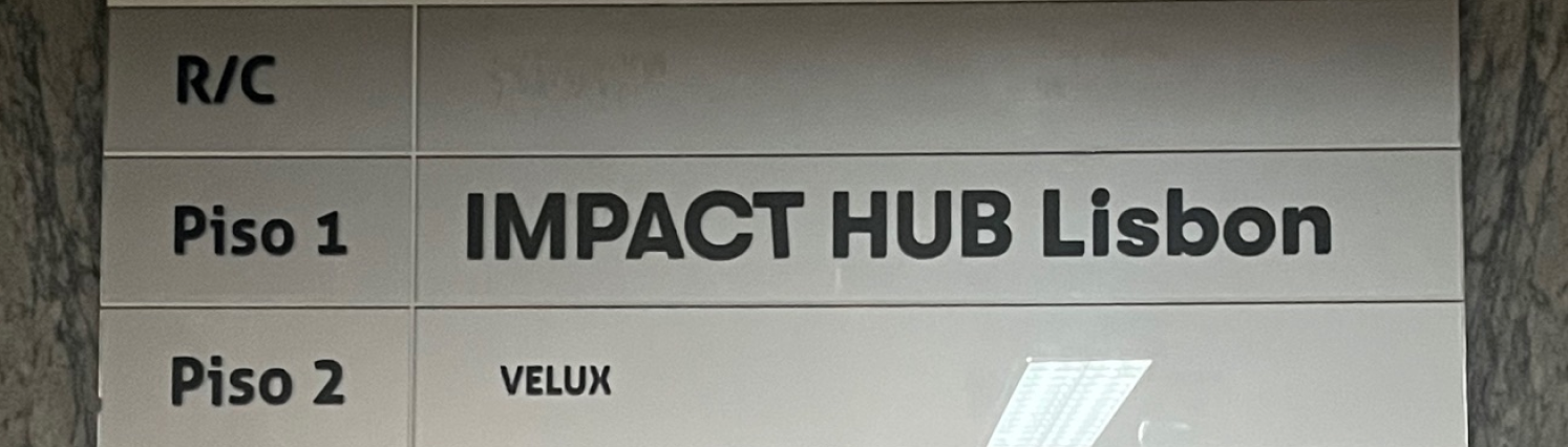 Impact HUB Lisbon on Piso 1, other offices are on Pisos 2 through 5