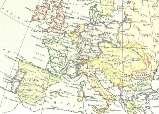 Europe map