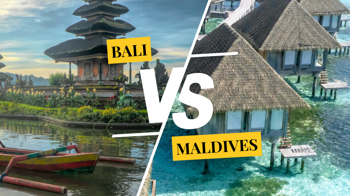 Bali vs. Maldives — which tropical destination is best?