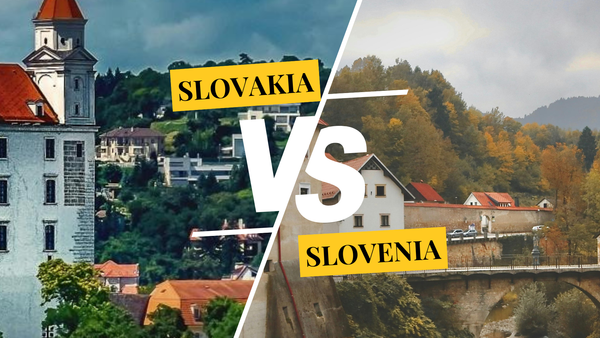 Slovakia vs. Slovenia — comparing two central European countries