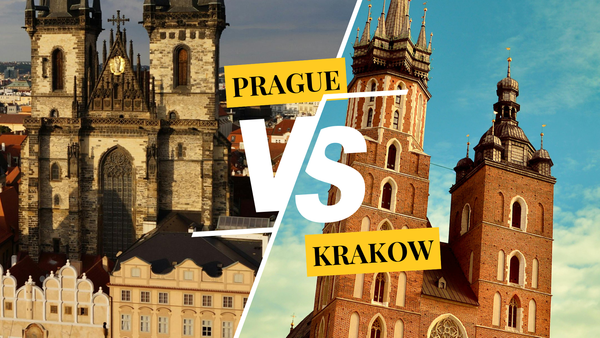 Prague vs. Krakow — comparing two European capitals